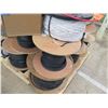 Image 26 : Multiple Spools IE Sol Plenum FPLP Fire Alarm Cable, Black Conduit, etc