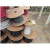 Image 3 : Multiple Spools IE Sol Plenum FPLP Fire Alarm Cable, Black Conduit, etc
