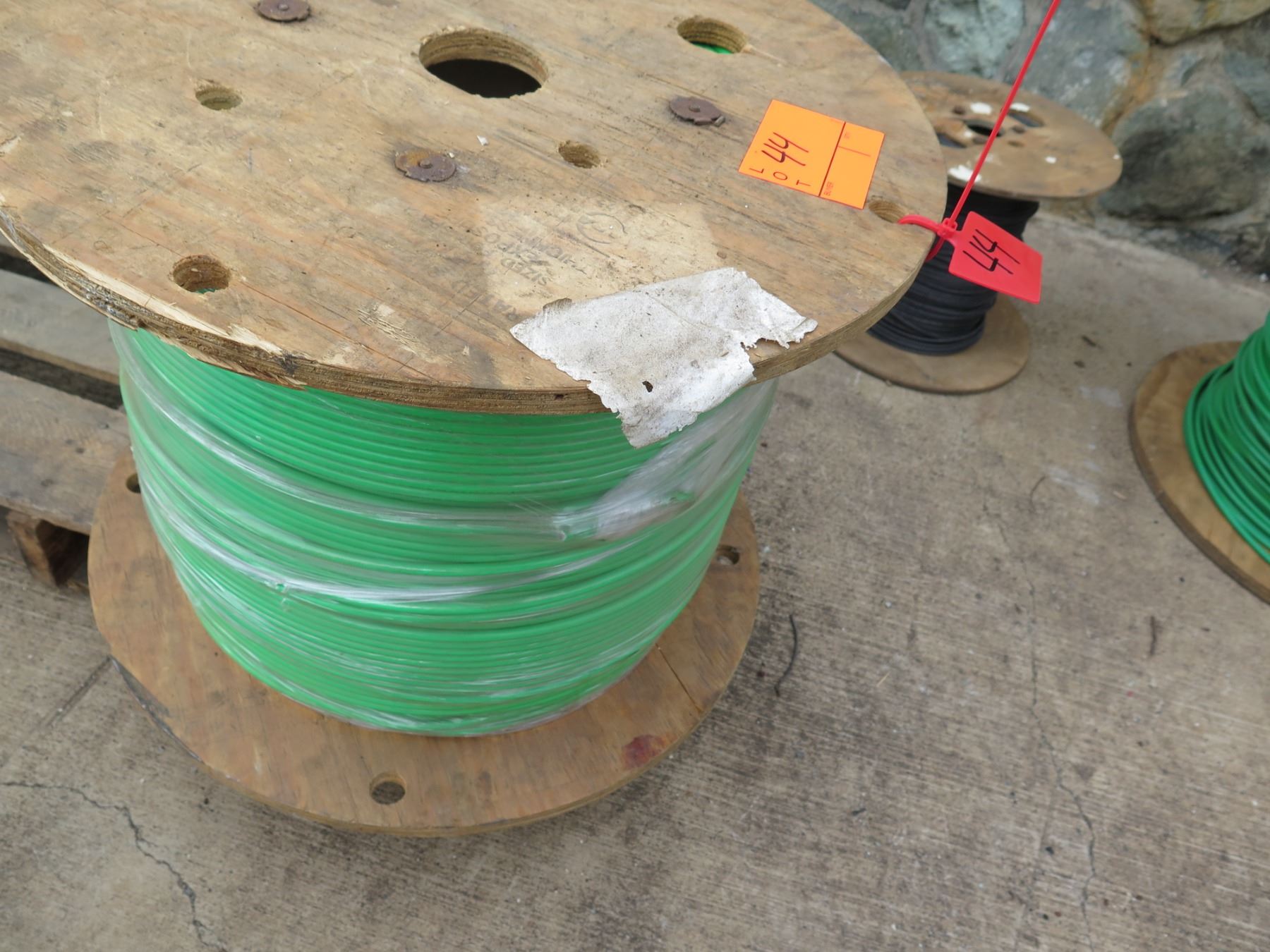 Simpull Spools Spool Green 4-19 SIMpull THHN-THWN-2 600V Cable