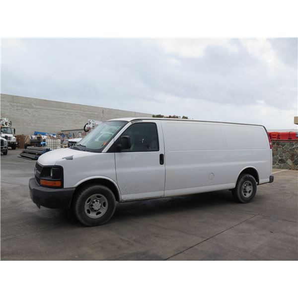 Chevrolet 2007 Express Cargo Van, Lic. 393TWC, 157,186 Miles (Starts & Runs - See Video)