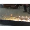 Image 3 : Big Screen TV Stand w Elec Fireplace Heater w Remote 26"H 75"W 21"D
