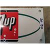Image 2 : Vintage 1960 7 UP Sign- Metal 9.5" x 20"