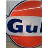 Image 2 : Metal Gulf Sign 38"-41" RD