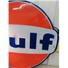 Image 3 : Metal Gulf Sign 38"-41" RD