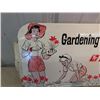 Image 2 : Metal True Temper Tools Sign 9.5" x 22" - Lady Fraphics with 60's Hairdoo's