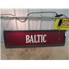 Image 1 : Wooden Baltic Sign 14" x 48" - 2 Sided Originated from The Old Spaghetti Factory