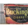 Image 2 : Metal Buckingham Cigarettes - Throat Easy Sign 34" x 60"