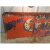 Image 2 : 1954 Metal Orange Crush Sign 17" x 53" Rough- Vintage