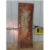 Image 1 : Metal Coca Cola Sign - 18" x 53" - Vintage