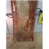 Image 3 : Metal Coca Cola Sign - 18" x 53" - Vintage