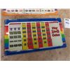 Image 3 : Slot Machine Blotter Glass 5.5" x 15"