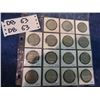 Image 1 : 15 Canadian Silver Coins 1968-82