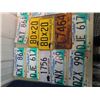 Image 2 : 15 License Plates MB-1945 & 2 Alaska Plus More!