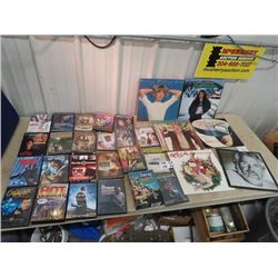 23 DVD Movies & 6 Records