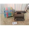 Image 1 : Underwood Typewriter, & 7 Colliers Junior Classics Books