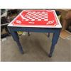 Image 1 : Porc Top Checkerboard Game Table 33"H x 29" x 29"