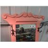 Image 2 : Bevelled Hall Mirror w Painted Wood Frame Vitnage