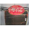 Image 2 : Vintage Coca Cola Menu Board 18" x 26"