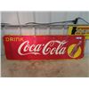 Image 1 : Metal 1942 Coca Cola Sign 17" x 53"