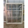 Image 2 : 3 Window Panes 1) 29" x 35" 1) 24" x 41" & 1) 27" x 33"- Vintage