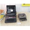 Image 1 : 2 Typewriters 1) Underwood Manual 1) Elec Sears Correct O Ball