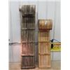 Image 1 : 2 Wooden Toboggans 1) Truline Gordie Howe