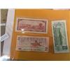 Image 2 : Canadian Paper Money 1954 2 Dollar Bill, 1973 1 Dollar Bill, & 1986 2 Dollar Bill