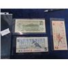 Image 2 : Canadian Paper Money 1973 1 Dollar Bill, 1986 5 Dollar Bill, & 1986 2 Dollar Bill