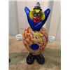 Image 2 : 3 Blown Glass Clown Ornaments 9"H