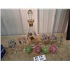 Image 1 : Decanter Set & Glass Decorative Eggs
