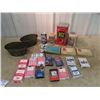 Image 1 : Cig Tins, Black Cat, Turret, 13 Decks of Cards, & Various Tins