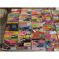 36 Hot Rod Magaziens 1980 & 1990's