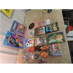 Batman Figurine, Puppets,DVD Kids Movies, Plus More!