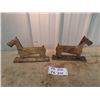 Image 2 : 2 Metal Scotty Dog Boot Scrapers