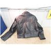 Image 2 : Leather Motorcycle Jacket - Size L