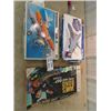 Image 1 : 2 Airplane Models, & Vintage James Bond Game