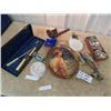 Image 1 : Coca Cola Tray, Carving Set, Scotty Dog Ashtray, Clippers Plus More!