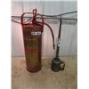 Image 1 : Copper Fire Extinguisher w Brass Tag & CNR Oil Can
