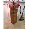 Image 2 : Copper Fire Extinguisher w Brass Tag & CNR Oil Can