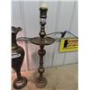 Image 3 : Brass Vase 30" H & Brass Candle Holder 36" H