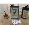 Image 2 : Maytag Multi-Motor OIl Can , Maytag Fuel Mixing Can, & Maytag Squirt Can, - How exciting to Have all