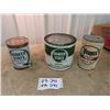 Image 1 : 3 OIl Cans- 2 Quaker State & 1 Veedol