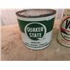 Image 2 : 3 OIl Cans- 2 Quaker State & 1 Veedol