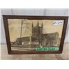 Image 1 : Framed Photo of Crediton Church 12" X 18"