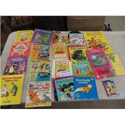 Approx 20 Children's Books Some w Records