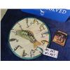 Image 3 : Fishing Sign/Display , Fishing Clock , & Harley Davidson Cards
