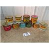 Image 1 : 10 Tobacco Tins - Black Cat, Players, Vogue, & Alouette