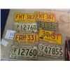 Image 1 : 8 MB License Plates 1958 & UP