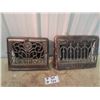 Image 1 : 2 Vintage Heat Registers