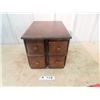 Image 1 : Vintage 4 Drawer Sewing Cabinet 11"H 11" W 15" D